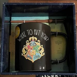 Rae Dunn Harry Potter Hogwarts Mug Color Changing Hufflepuff